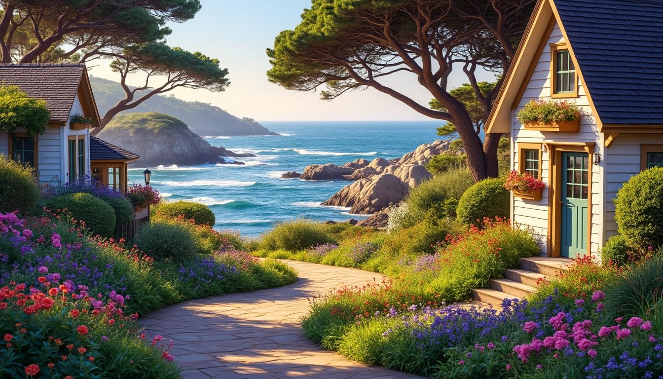 explorez carmel by the sea à monterey, californie : un village pittoresque où charme et nature se rencontrent pour une expérience inoubliable.