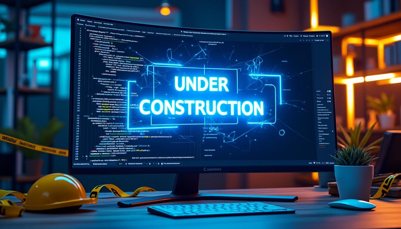 découvrez l'importance du label 'under construction' pour informer les visiteurs lors du développement d'un site web et améliorer l'expérience utilisateur.
