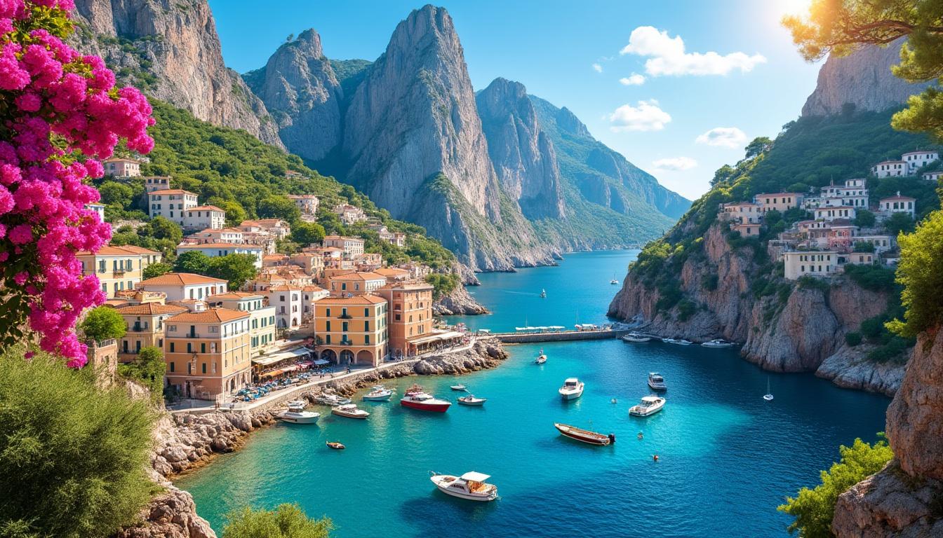 découvrez capri, une escapade méditerranéenne alliant falaises majestueuses, eaux turquoise et villages pittoresques pour une expérience inoubliable.