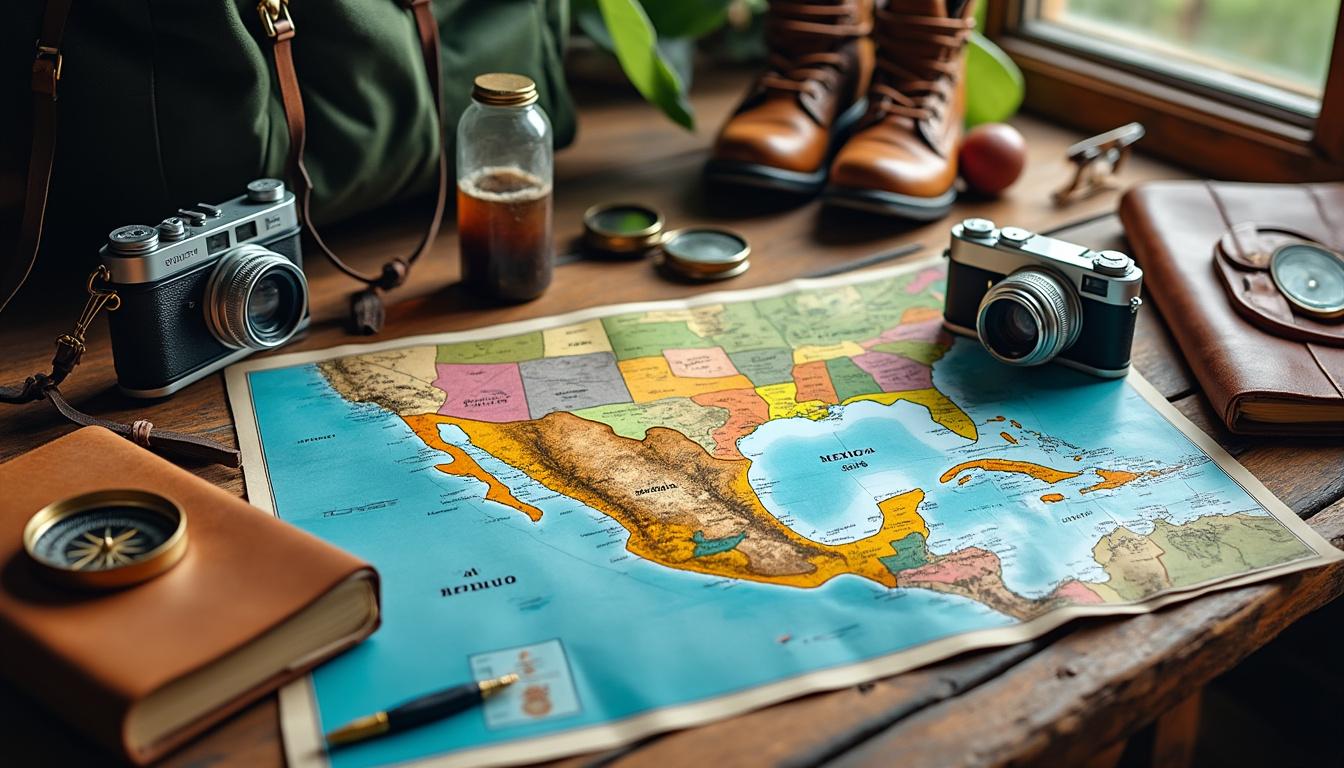 découvrez comment choisir la carte idéale pour explorer le mexique et réussir votre voyage grâce à nos conseils pratiques et détaillés.