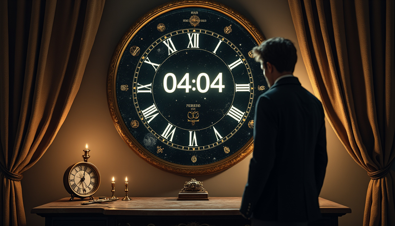 découvrez la signification de l'heure miroir 04h04 et ce que ce double chiffre mystérieux révèle sur votre destin et votre avenir.