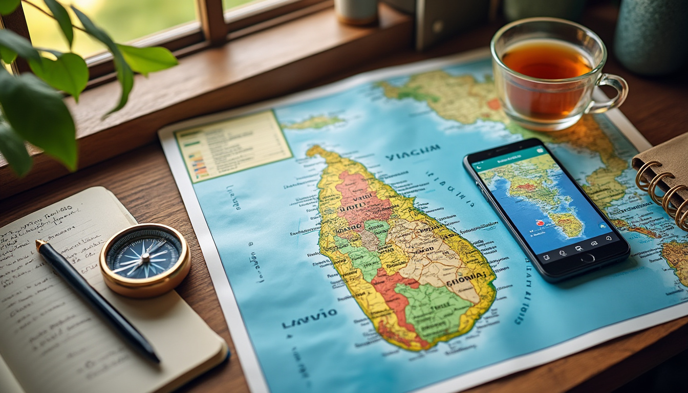 découvrez quelle carte choisir pour préparer votre voyage au sri lanka en toute sérénité, avec des conseils pratiques pour une organisation optimale.
