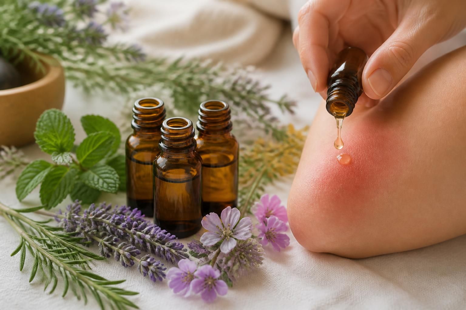 découvrez les huiles essentielles efficaces pour soulager l'inflammation, réduire les douleurs et les gênes. guide complet pour un apaisement naturel et ciblé.