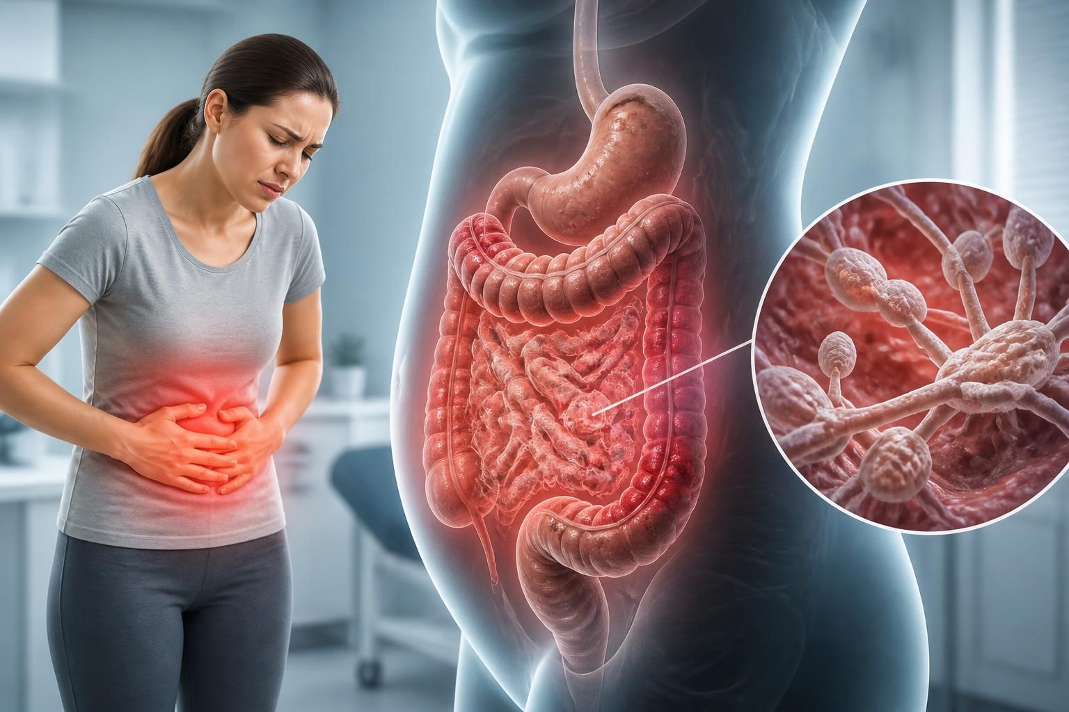 découvrez comment reconnaître les symptômes de la candidose intestinale et comprendre cette infection pour mieux la prévenir et la traiter efficacement.