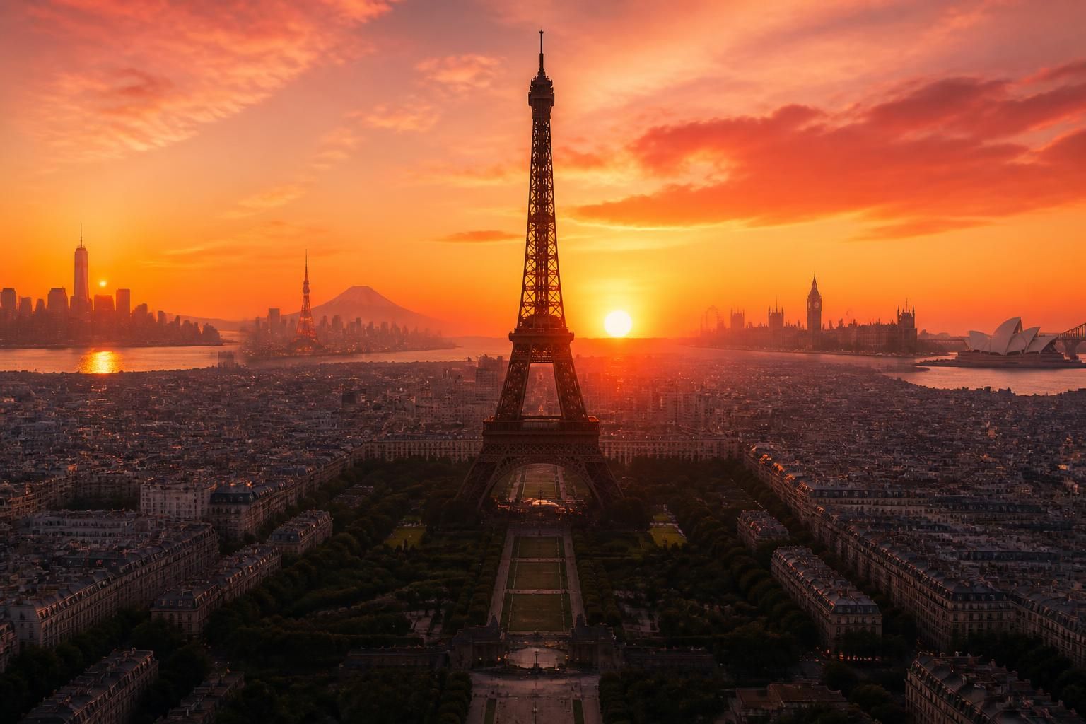 découvrez les heures de coucher du soleil à paris et dans d'autres grandes villes françaises au mois de juillet pour profiter pleinement des longues soirées d'été.