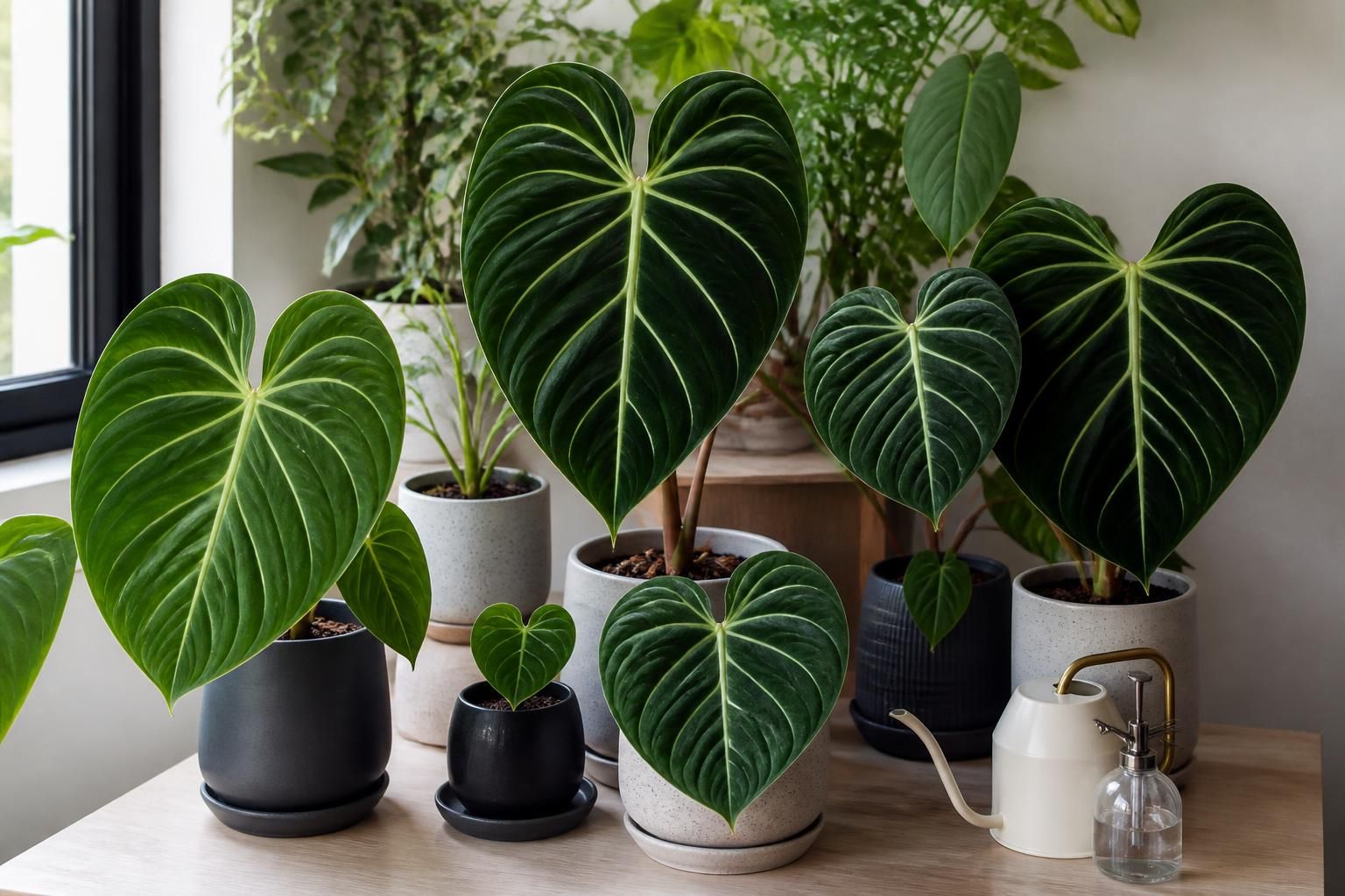 découvrez comment entretenir le philodendron gloriosum et explorez les différentes variétés populaires pour embellir votre intérieur avec cette plante d'exception.