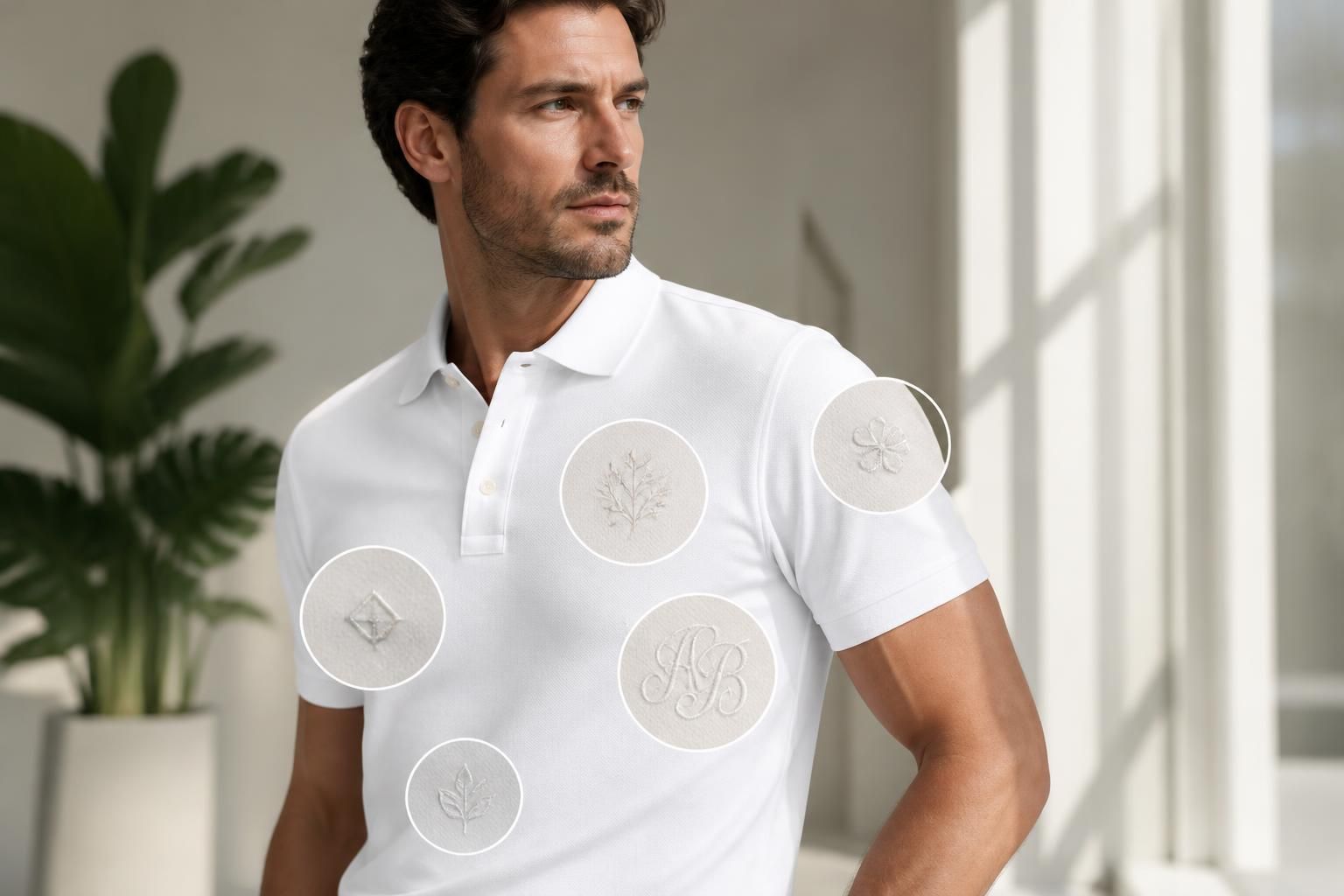 découvrez notre collection de polos à broder pour homme, alliant personnalisation unique et styles variés pour un look élégant et sur mesure.