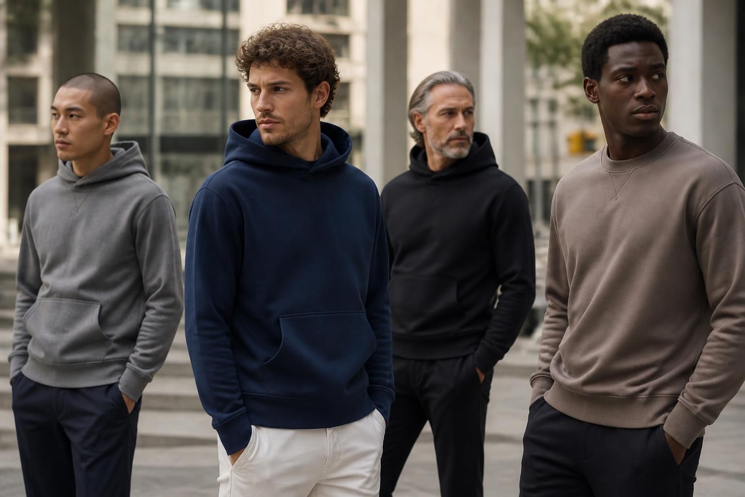 découvrez notre sélection exclusive de sweatshirts pour hommes, alliant les meilleures marques et les styles tendances du moment pour un look à la fois confortable et moderne.