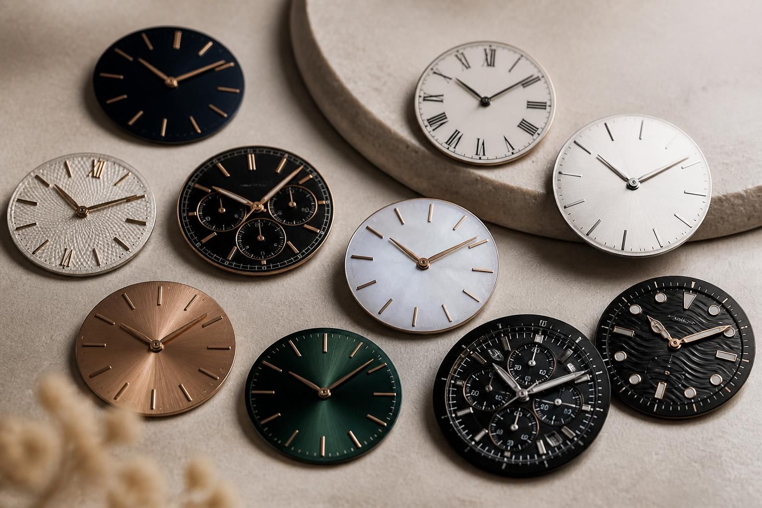 découvrez les différents styles, matériaux et tendances actuelles des cadrans de montres pour choisir le modèle qui reflète parfaitement votre personnalité et votre style.