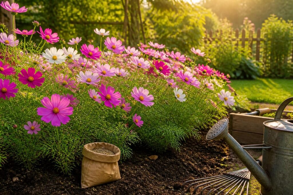 découvrez nos conseils pratiques pour réussir la plantation de votre massif de cosmos avec les graines schilliger. astuces et guide complet pour un jardin fleuri et coloré.