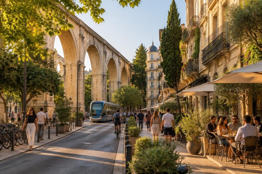 découvrez le quartier des arceaux à montpellier : restaurants, hôtels, lieux à visiter et informations pratiques pour préparer votre séjour.