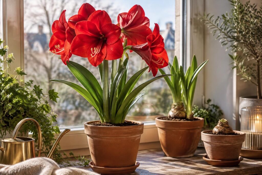 découvrez comment faire refleurir votre amaryllis chaque année grâce aux bons gestes après la floraison, à une période de repos adaptée et à des soins simples.