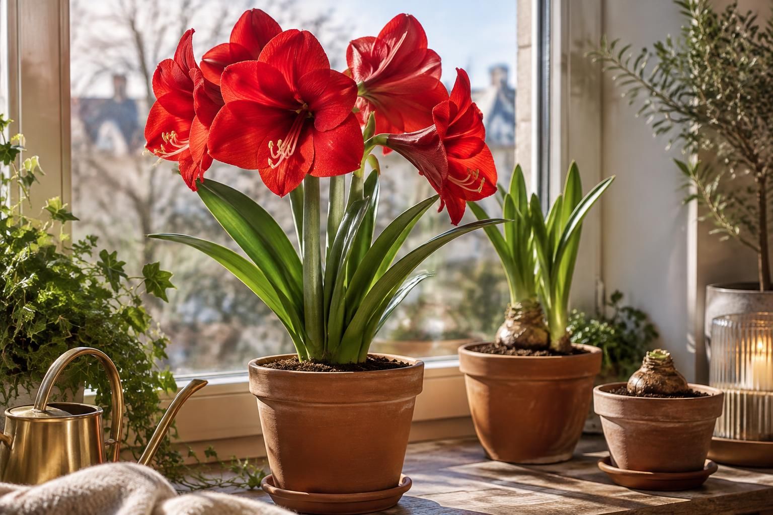 découvrez comment faire refleurir votre amaryllis chaque année grâce aux bons gestes après la floraison, à une période de repos adaptée et à des soins simples.