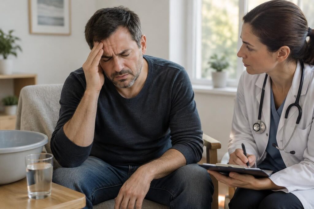 maux de tête intenses, troubles visuels ou vomissements : découvrez les signes d’hypertension intracrânienne qui nécessitent un avis médical.