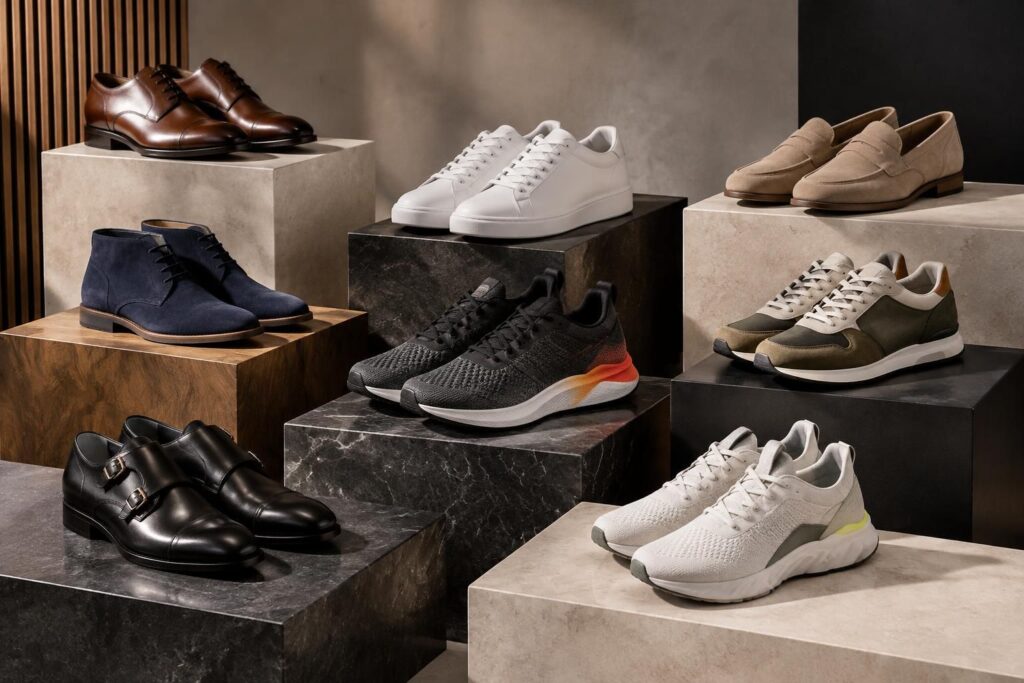 découvrez les meilleures marques de chaussures homme : modèles de luxe, sneakers tendance et chaussures de sport pour tous les styles.